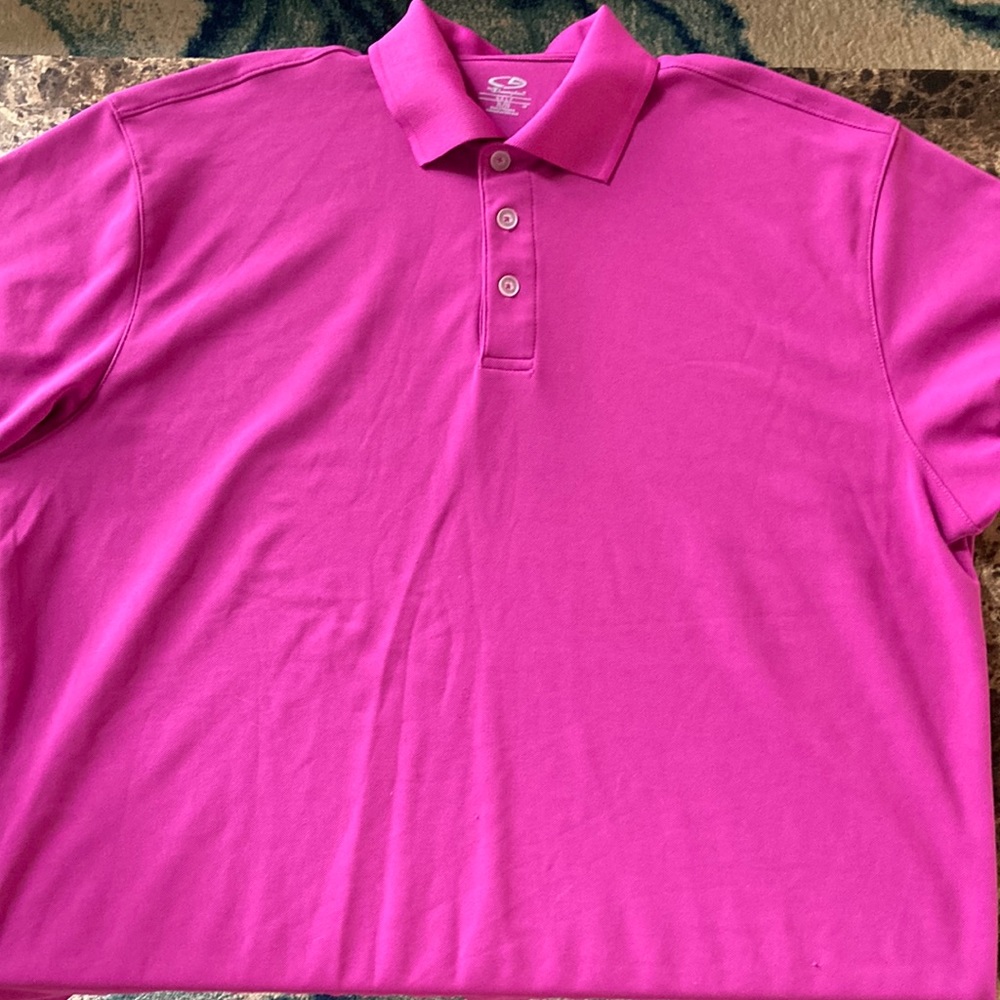 Mens XL champion fish a Golf polo
